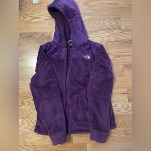 Purple North Face Hoodie